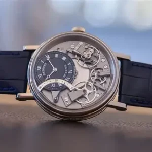 Breguet Tradition 7097 Skeleton Dial Blue 40 MM Watch for Men