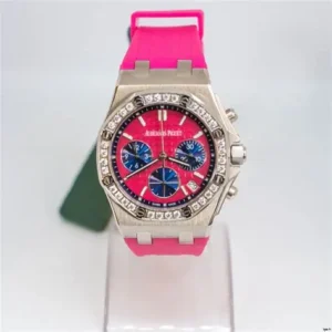 Audemars Piguet Royal Oak Quartz Watch-Pink Dial 33mm-67650SR.OO.1261SR.01