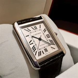 Tank Must , Small , Steel, Leather Watch